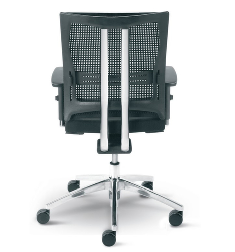 Nowy Styl Bürodrehstuhl, Netzrückenlehne, schwarz