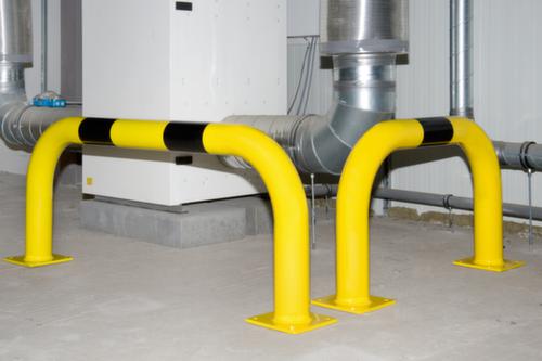 Moravia Rammschutzbügel XL MORION Stahlrohr Ø 108 mm, Höhe x Breite 1200 x 650 mm