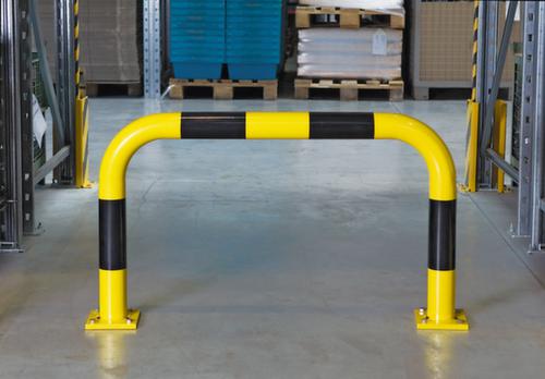 Moravia Demontierbarer Rammschutzbügel BLACK BULL, Höhe x Breite 350 x 1000 mm