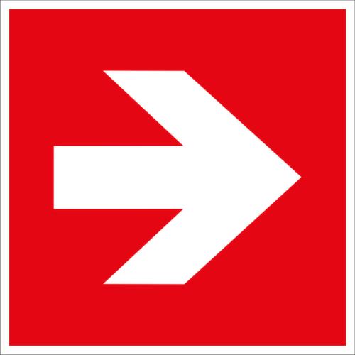 Langnachleuchtendes Brandschutzschild