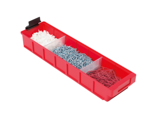 Regalkasten mit ergonomischer Griffmulde, grün, Tiefe 600 mm