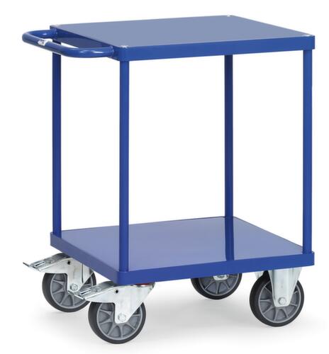 fetra Tischwagen mit Stahl-Etagen