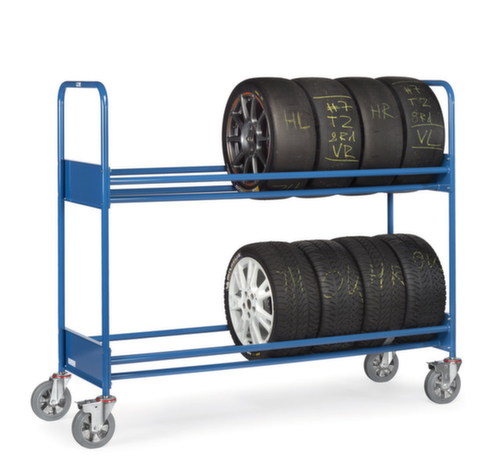fetra Reifenwagen, Traglast 500 kg, 2 Etagen