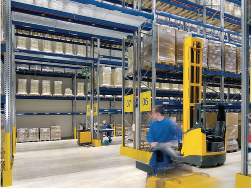 Palettenregal für 10 Paletten, 1900 mm breit, 5 Lagerebenen