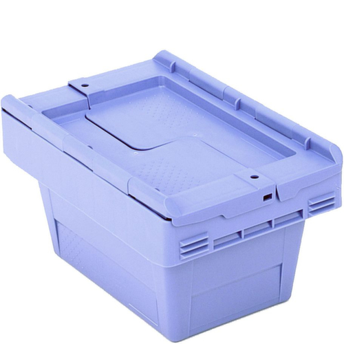 BITO Mehrwegbehälter verplombbar, Inhalt 5 l, Zweiteiliger Scharnierdeckel