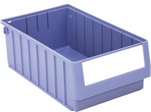 BITO Verstärkter Regalkasten, taubenblau, Tiefe 400 mm