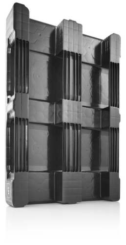 Hygienepalette Eco TC1-ECO mit Rand, Regenerat-Kunststoff, Länge x Breite 1200 x 800 mm