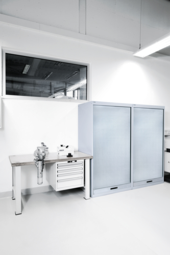 LISTA Schwerlast-Rollladenschrank, Breite 1100 mm