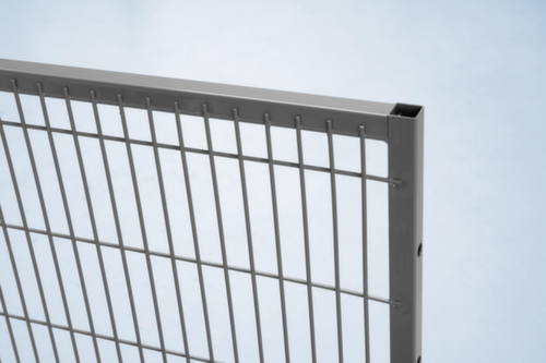 TROAX Wandelement für Maschinen-Schutzgitter, Höhe x Breite 1250 x 800 mm