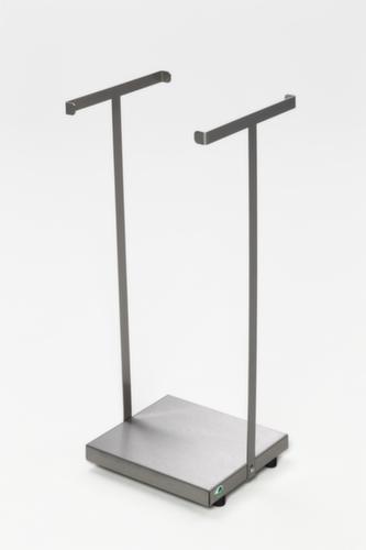 Offener Müllsackständer aus Edelstahl, für 120-Liter-Säcke