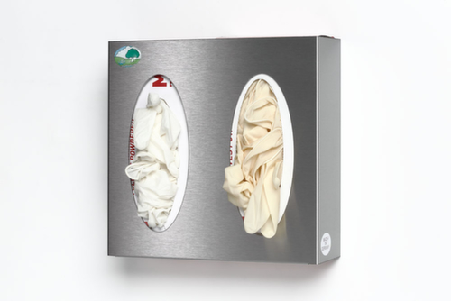 Spender für Handschuhe mit 2 Fächern