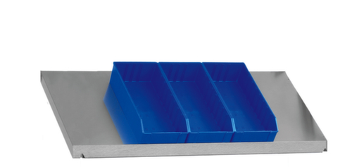 hofe Schrägboden für Steckregal, Breite x Tiefe 1300 x 600 mm