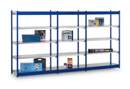 hofe Steckregal, Höhe x Breite x Tiefe 3000 x 1325 x 800 mm, 7 Böden