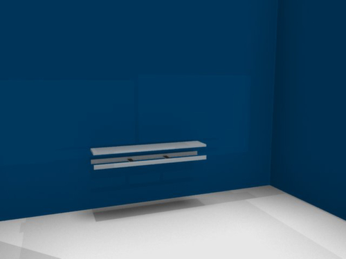 hofe Fachboden für Weitspannregal, Breite x Tiefe 2000 x 400 mm