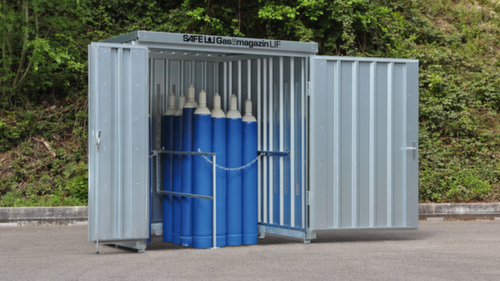 Gasflaschen-Lager