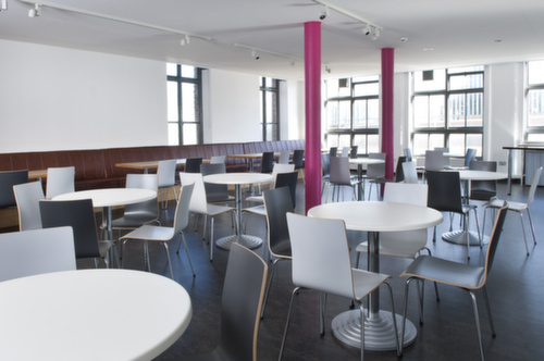 Nowy Styl Holzschalenstuhl, Ahorn, Rücken gerade