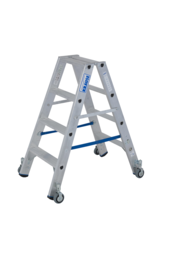 Krause Stehleiter auf Rollen