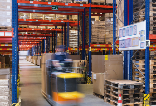 Franken Whiteboard für Wandschienen-System, Höhe x Breite 1000 x 2000 mm