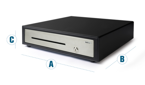 Safescan Kassenlade HD-4141S, Höhe x Länge x Breite 115 x 410 x 415 mm