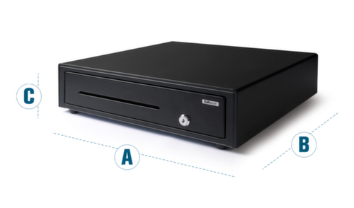 Safescan Kassenlade SD-4141, Höhe x Länge x Breite 115 x 410 x 415 mm