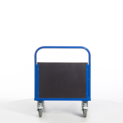 Rollcart Stirnwandwagen mit rutschsicherer Ladefläche, Traglast 1200 kg, Ladefläche 1200 x 800 mm