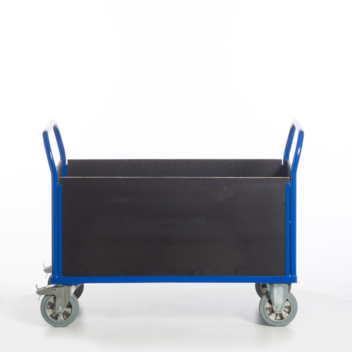 Rollcart Vierwandwagen mit rutschsicherer Ladefläche, Traglast 1200 kg, Ladefläche 1200 x 770 mm