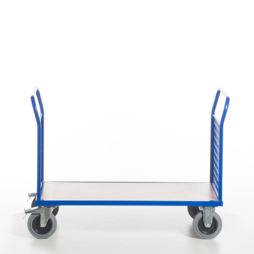 Rollcart Gitter-Doppelstirnwandwagen, Traglast 500 kg, Ladefläche 1200 x 800 mm