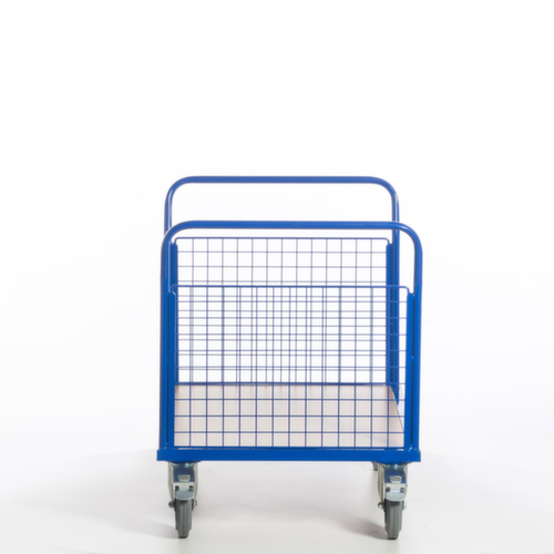 Rollcart Gitter-Doppelstirnwandwagen, Traglast 500 kg, Ladefläche 1200 x 800 mm