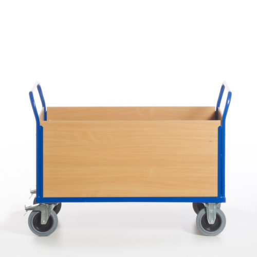 Rollcart Vierwandwagen, Traglast 600 kg, Ladefläche 1200 x 770 mm