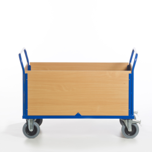 Rollcart Vierwandwagen, Traglast 600 kg, Ladefläche 1200 x 770 mm