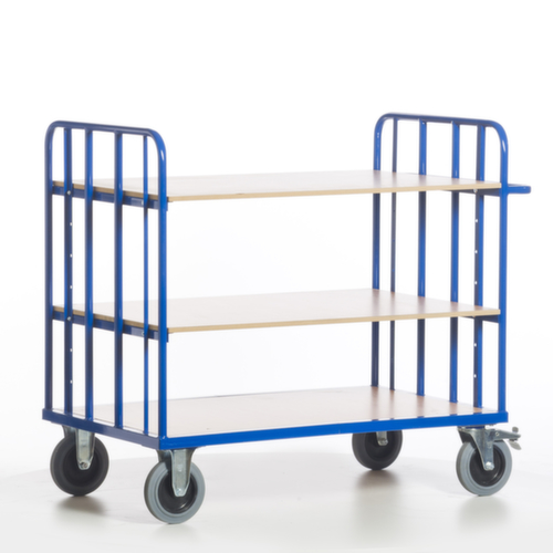 Rollcart Etagenwagen mit Stahlrohrseitenwänden