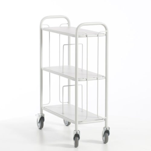 Rollcart Bürowagen, Traglast 150 kg, 3 Etagen