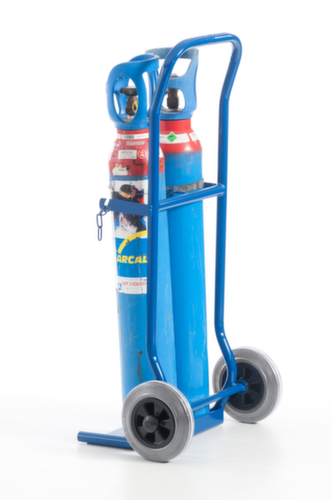 Rollcart Flaschenkarre, für 2x10 l  Flasche, TPE-Bereifung