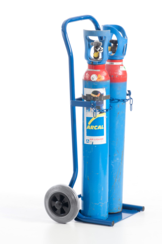 Rollcart Flaschenkarre, für 2x10 l  Flasche, TPE-Bereifung