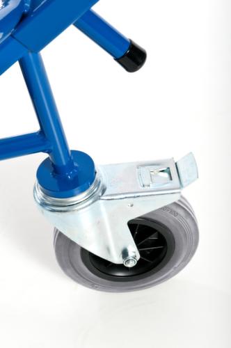 Rollcart Fasskarre mit Stützrad, Traglast 250 kg, Luft-Bereifung