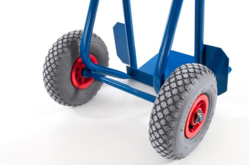 Rollcart 3-Stern-Treppenkarre, Traglast 150 kg, Schaufelbreite 300 mm, Luft-Bereifung