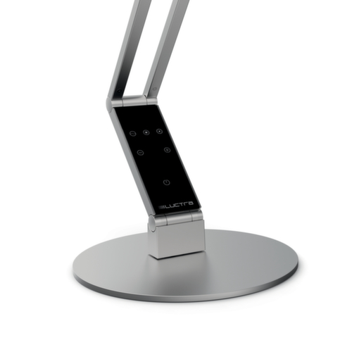 Luctra LED-Schreibtischleuchte Radial Table Base mit biologisch wirksamem Licht, Licht kalt- bis warmweiß - biologisch wirksames Licht, weiß