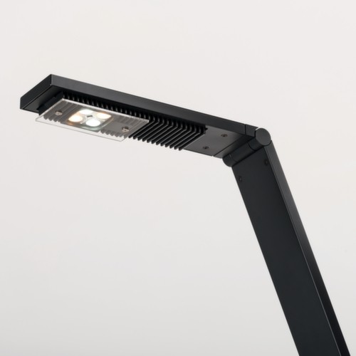 Luctra Kabellose LED-Stehleuchte Flex mit biologisch wirksamem Licht, Licht kalt- bis warmweiß - biologisch wirksames Licht, schwarz