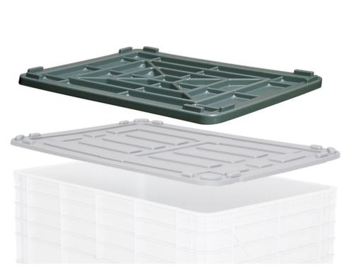 BITO Mobiler Rechteckbehälter mit Doppelboden