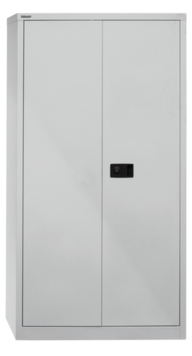 Bisley Aktenschrank Universal, 4 Ordnerhöhen, lichtgrau/lichtgrau