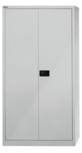 Bisley Aktenschrank Universal, 4 Ordnerhöhen, lichtgrau/lichtgrau