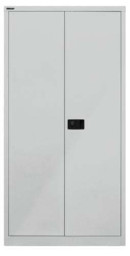 Bisley Aktenschrank Universal, 4 Ordnerhöhen, lichtgrau/lichtgrau