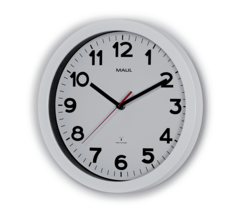 MAUL Wanduhr, mit arabischen Zahlen und Strichen, Ø 300 mm