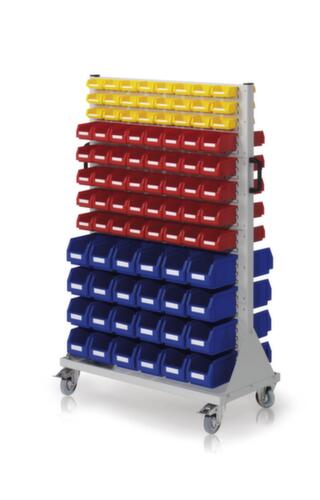 Kappes Rollregal RasterMobil mit Sichtlagerkästen