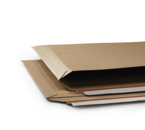 Versandtasche mit Rückwand