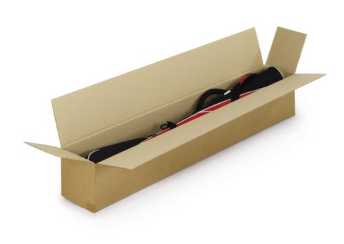 Langer Faltkarton mit Öffnung an Längsseite, 2-wellig, 1000 x 150 x 150 mm