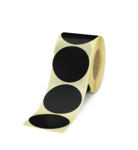 Wieder ablösbare Markierungspunkte, schwarz