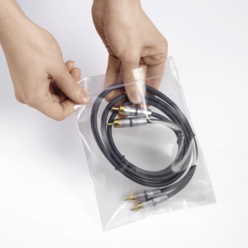 Druckverschlussbeutel, 50 µm, Länge x Breite 180 x 150 mm