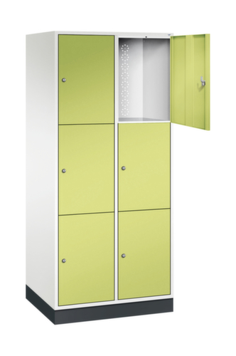 C+P Schließfachschrank Intro, 6 Fächer