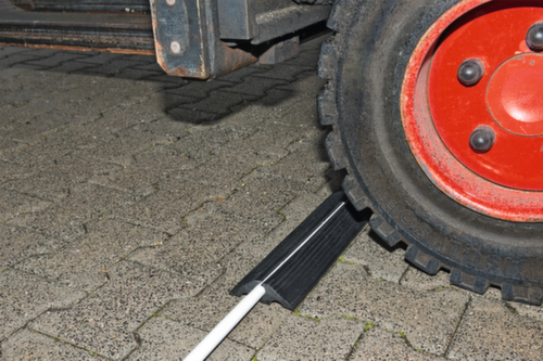 Moravia Kabelbrücke MORION, Breite 10000 mm, schwarz